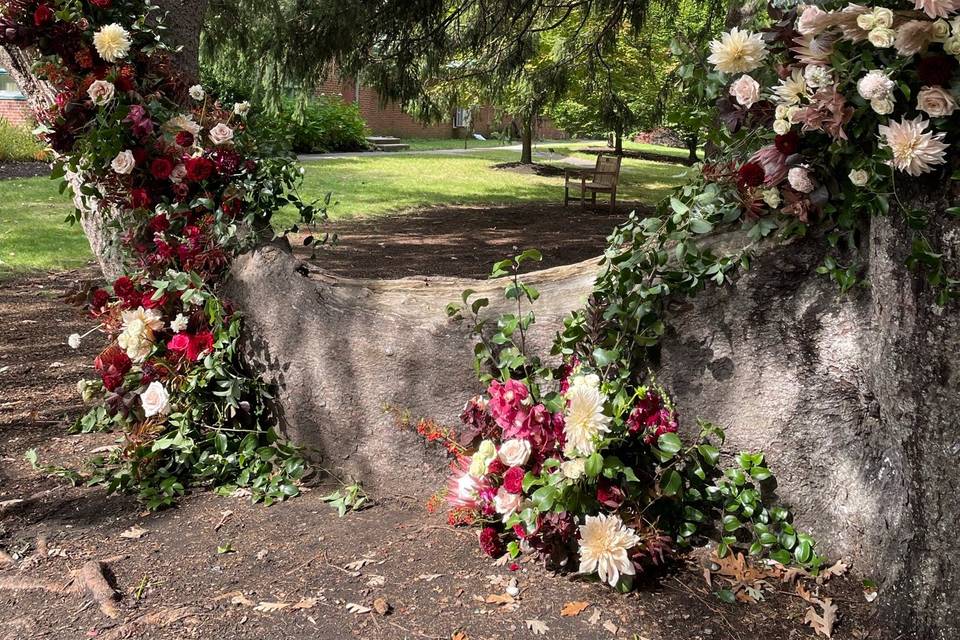 Tree Floral Installation