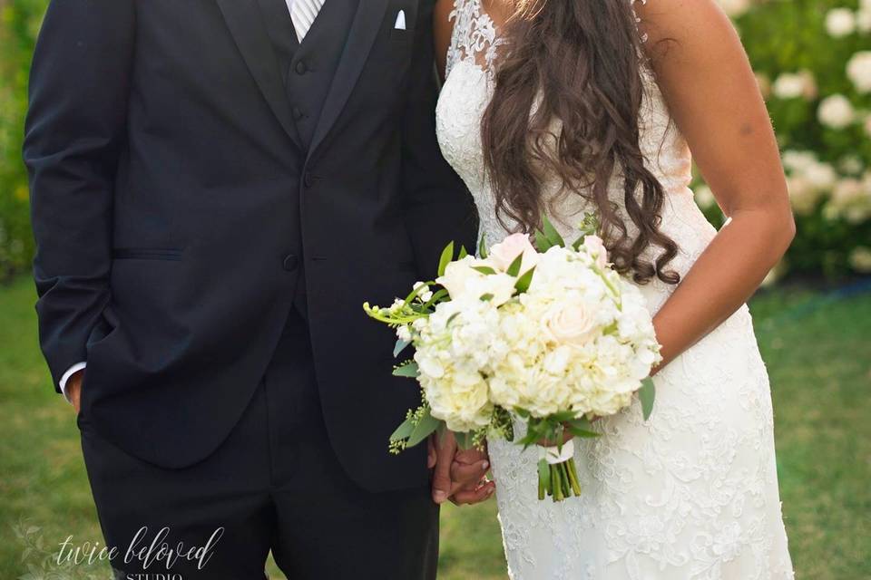 Groom and bride