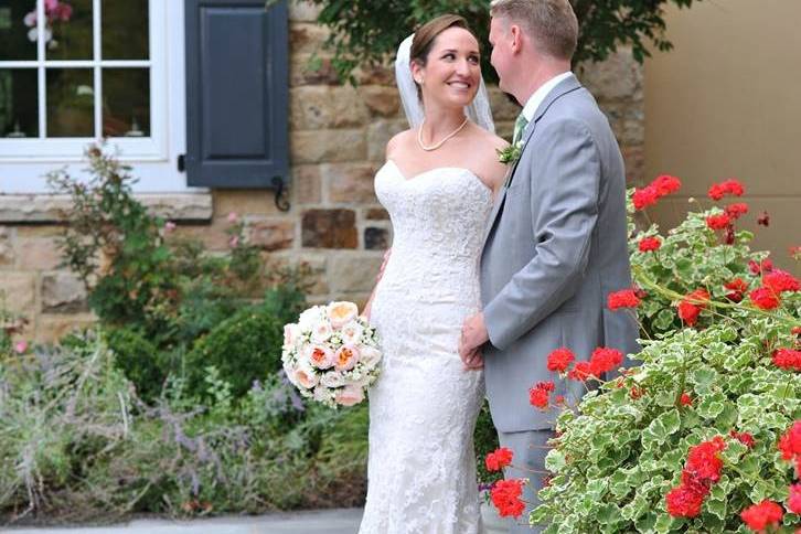 Bride and groom