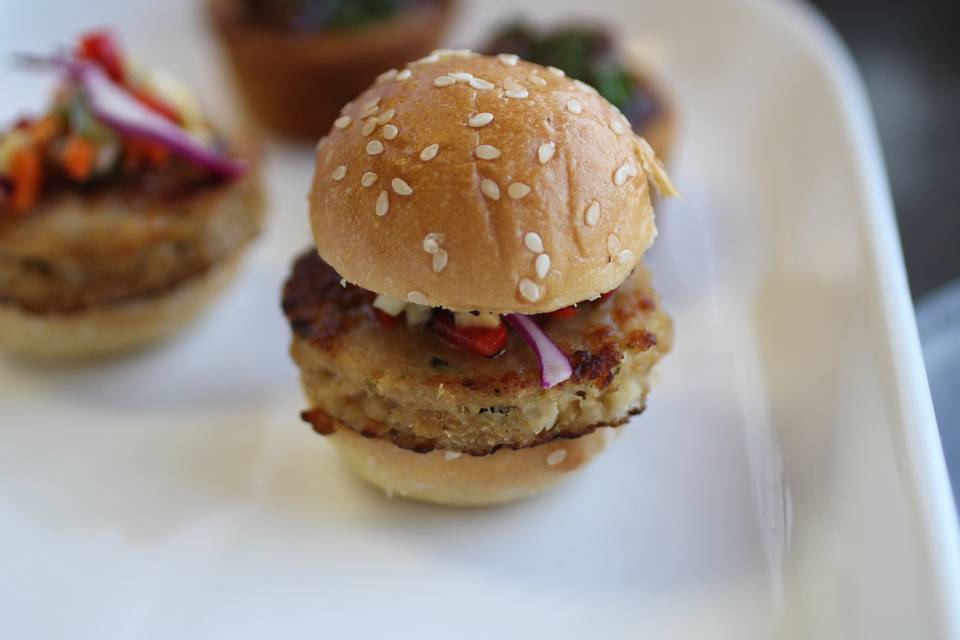 Petite Asian Turkey Burgers