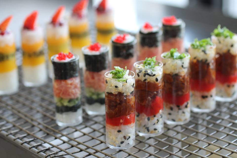 Sushi Push Pops