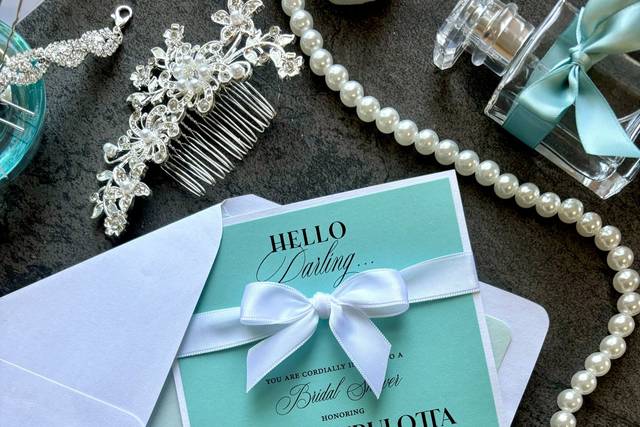 Tiffany Inspired Bridal Shower