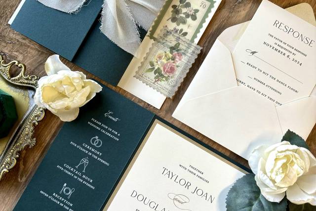 Tri-Fold with Wax Seal