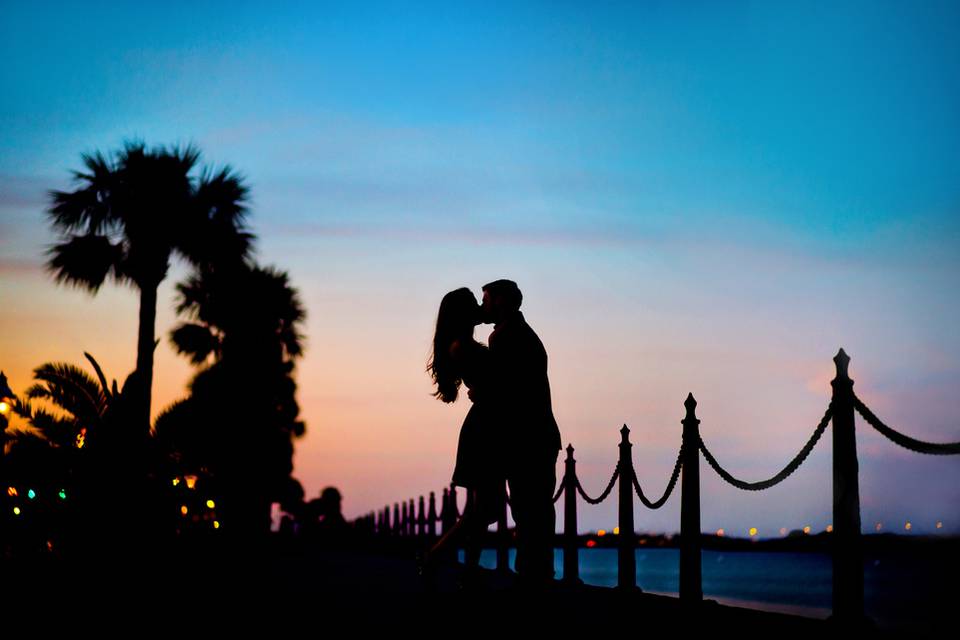 Couple on the bayfront