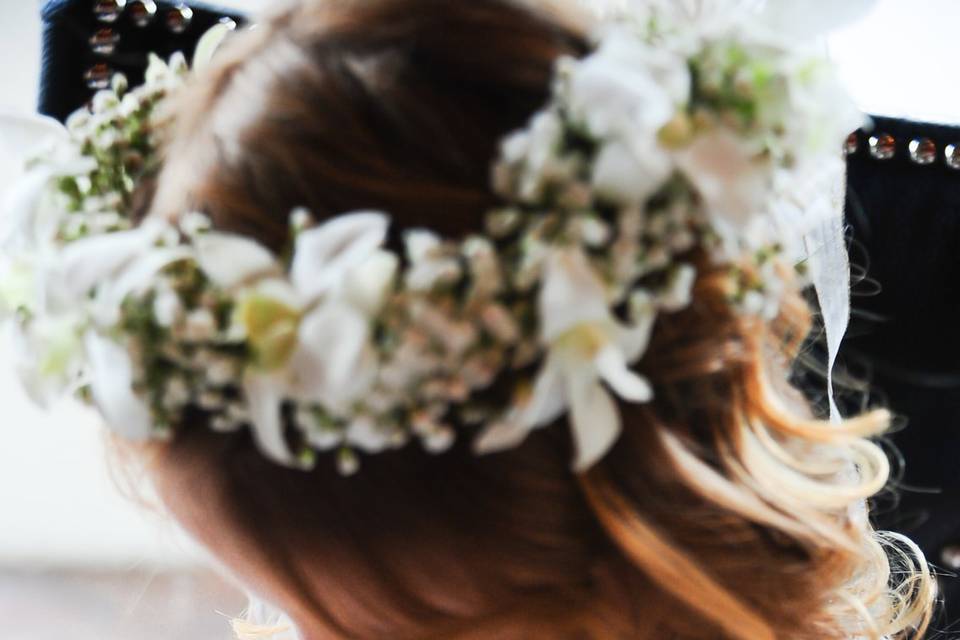 Flower Girl Crown