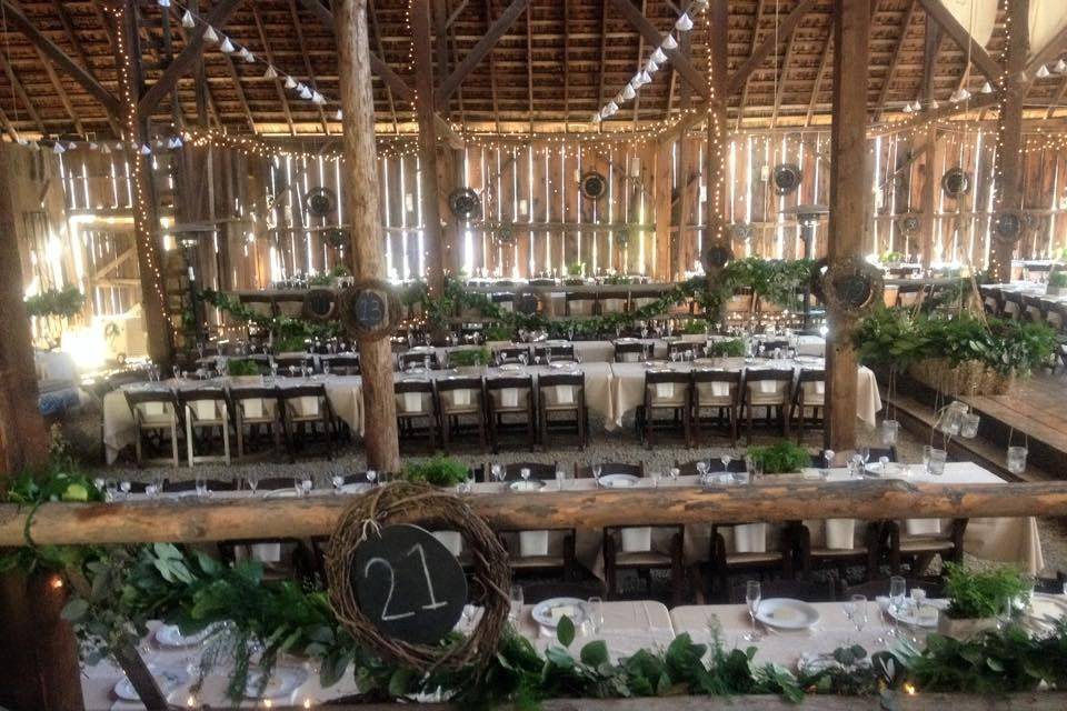 Wedding reception