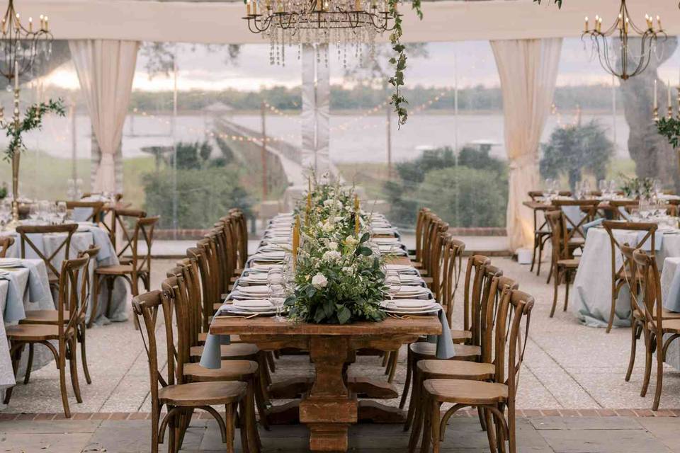 Head Table Setup