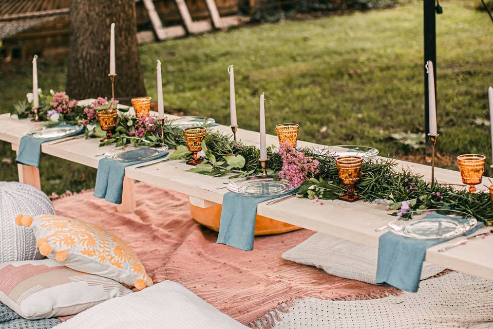 Backyard wedding