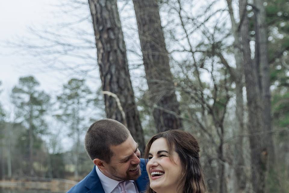 Lake wedding
