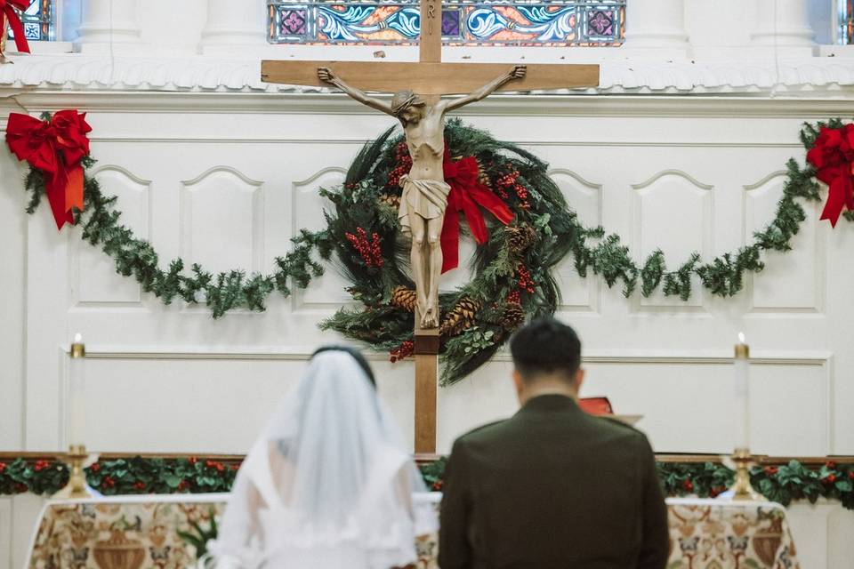 Church wedding