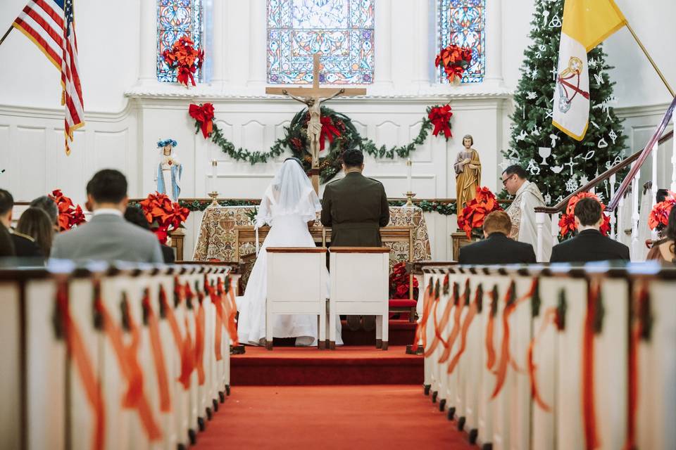 Church wedding