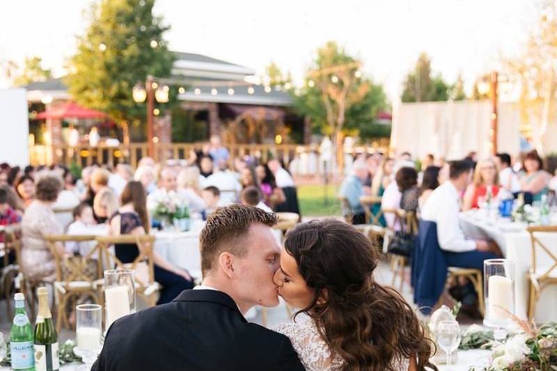 Kissing couple