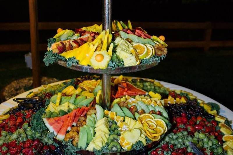 Wedding fruit table