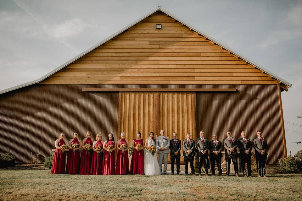 Barn wedding