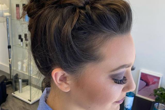 Soft updo