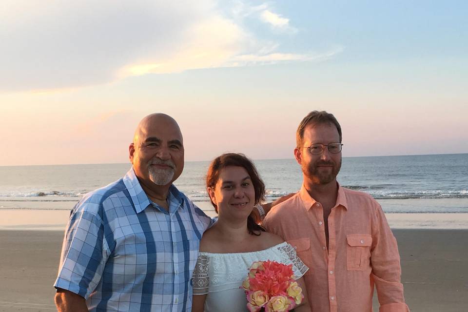 Michael Peter, SC Wedding officiant/notary