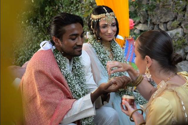 Wedding couple