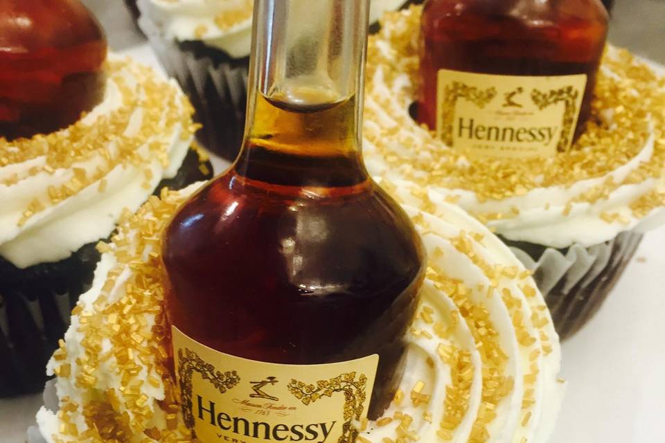 Hennessey cupcakes