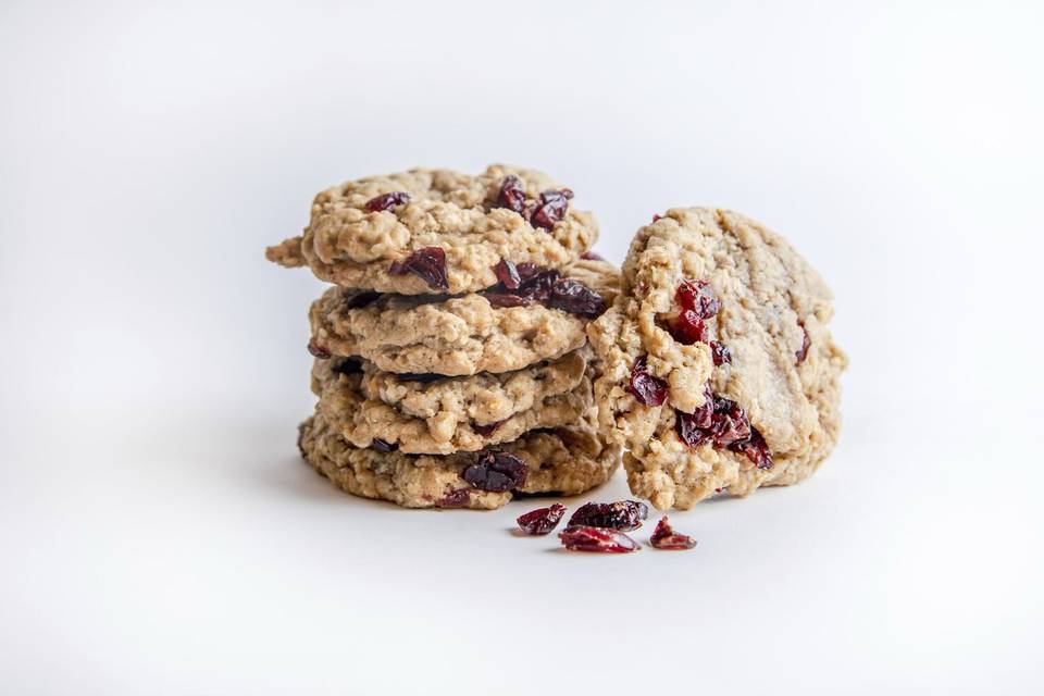 Oatmeal cranberry raisin cookies