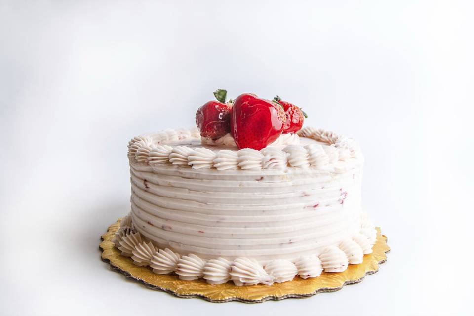 Strawberry Twist Cake