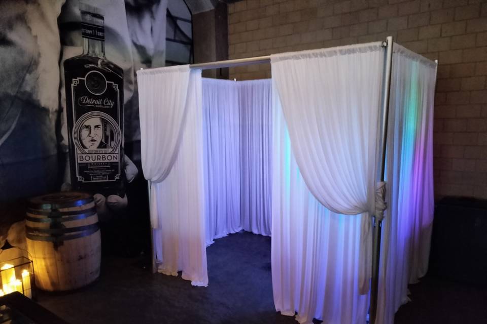 Enclosed Photo Booth