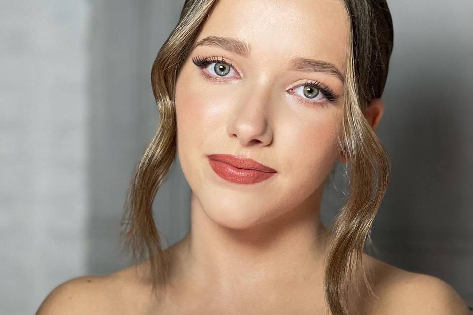 Makeup and hair