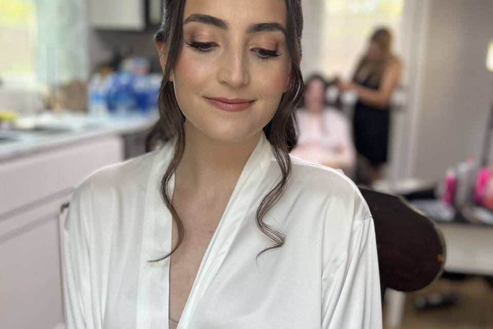 Bridal soft glam