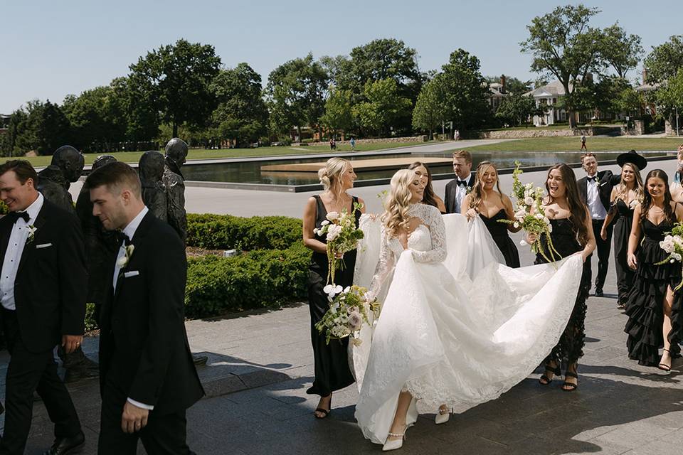Wedding Party Transition