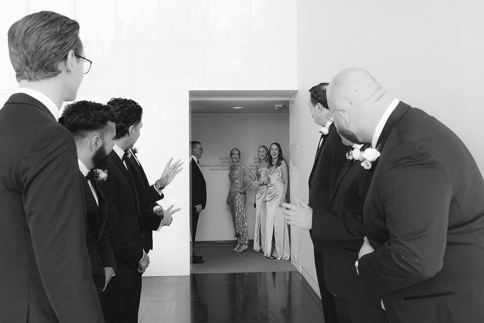 Emotional Candid First Look
