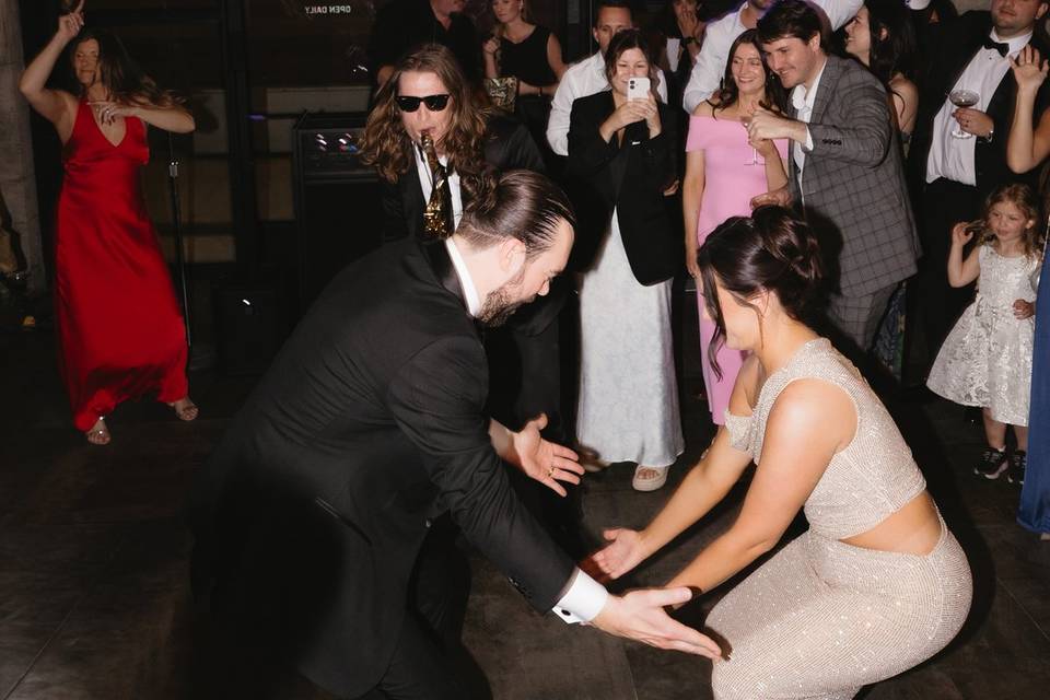 Live wedding shots
