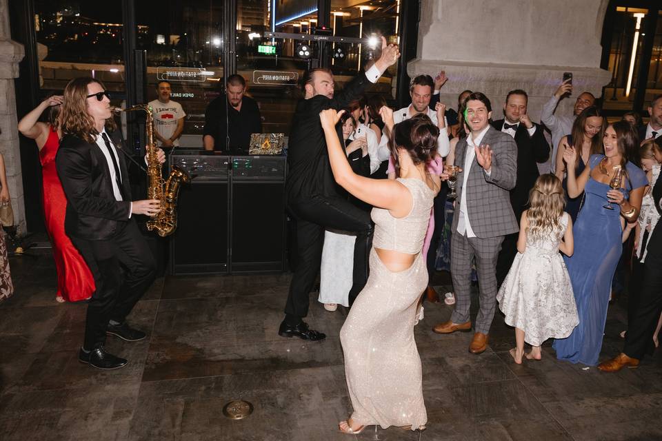 Live wedding shots