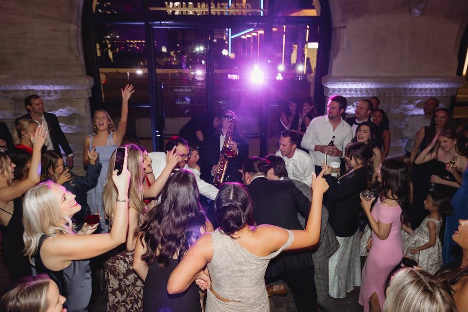 Live wedding shots