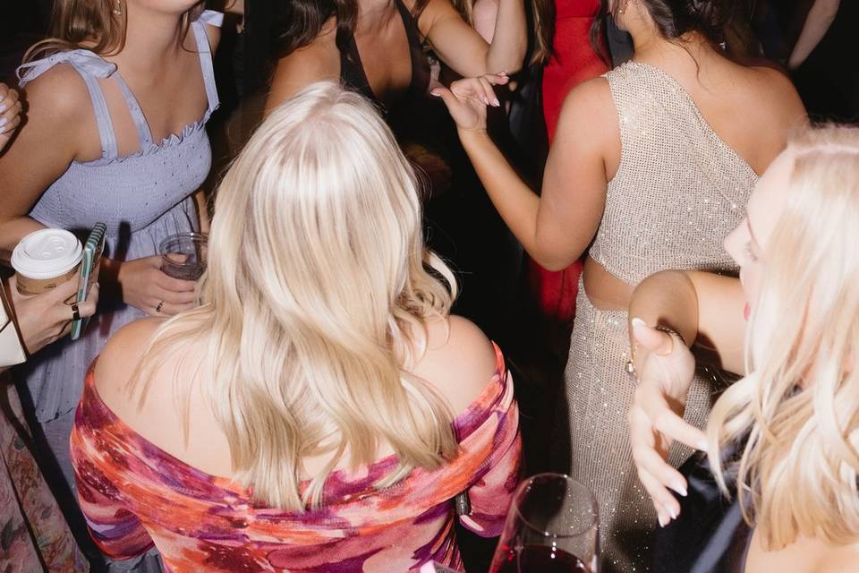 Live wedding shots