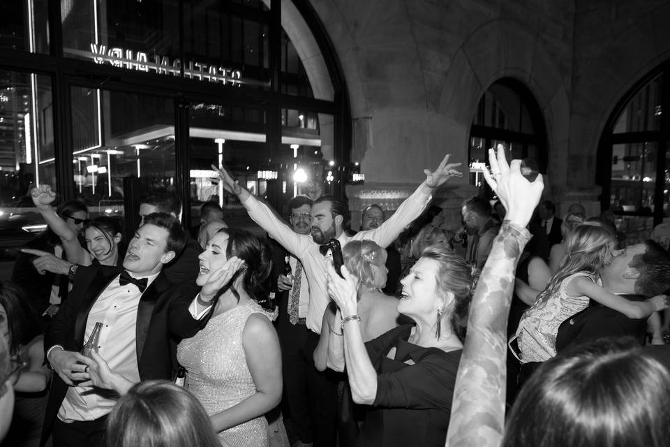 Live wedding shots