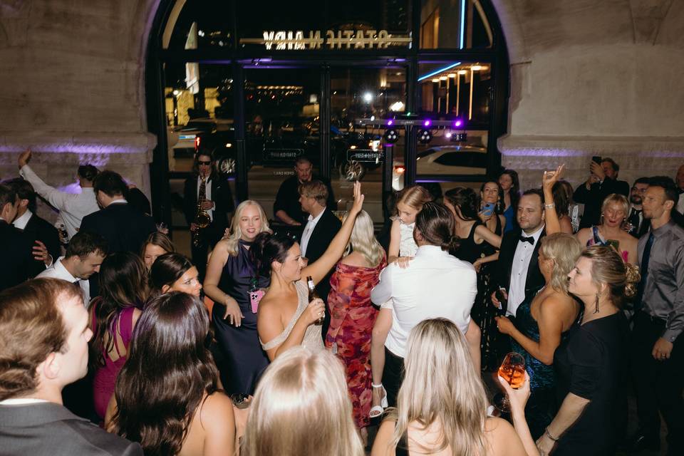 Live wedding shots