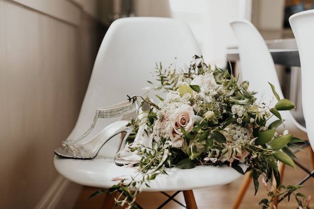 Bridal Bouquet From The Ground