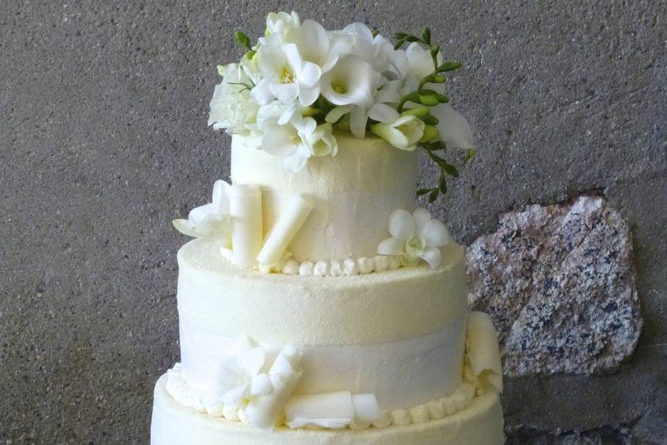 L Arte Della Pasticceria Wedding Cake Ramsey Nj Weddingwire