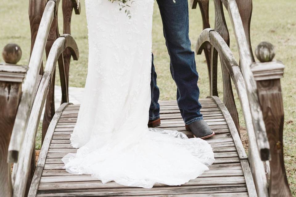 Rustic Wedding Bending Branch