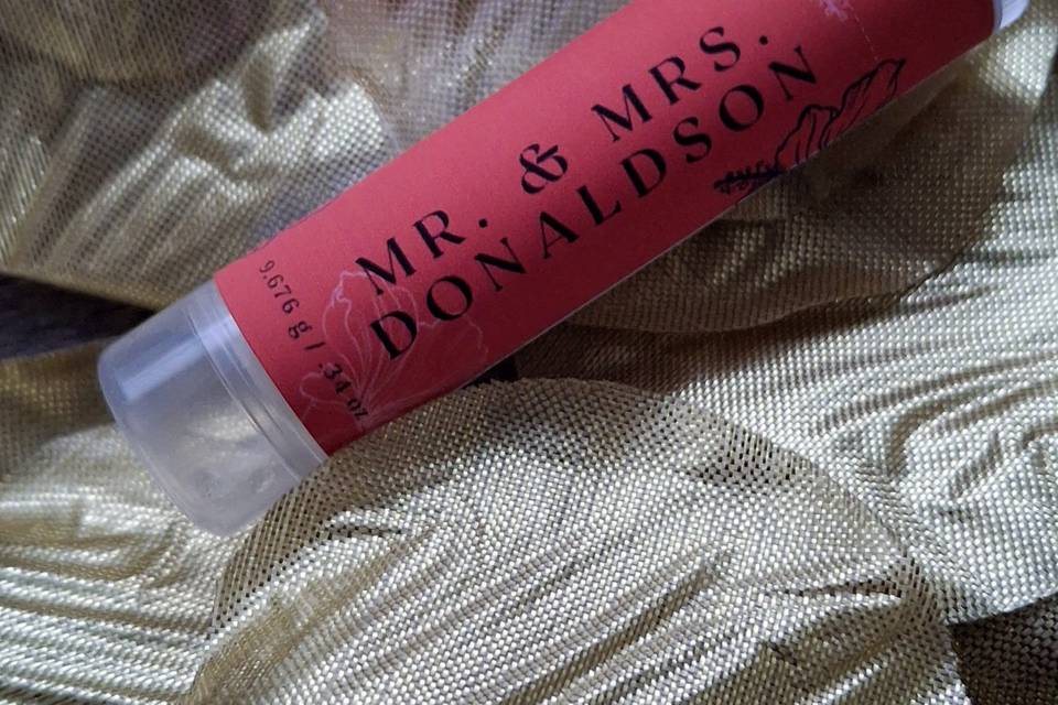 Lip Balm Favors