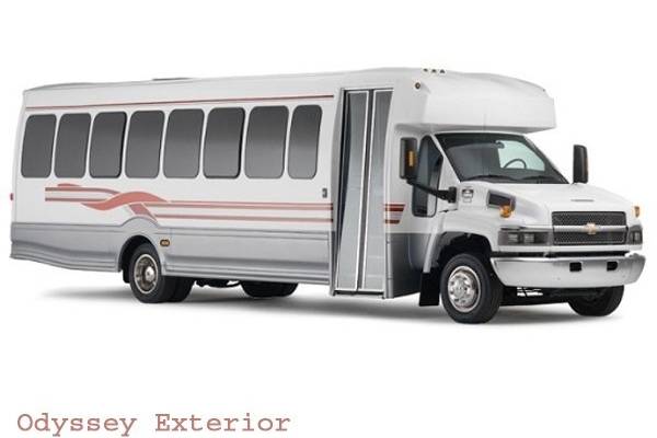 31 passenger guest shuttle bus