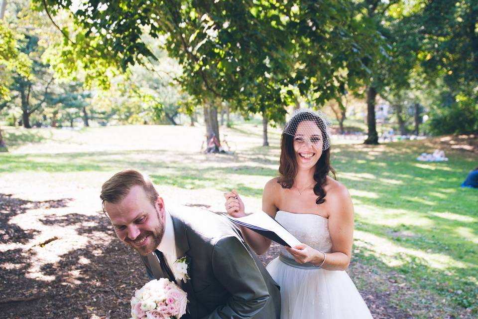 Jackie Reinking New York Elopement Officiant