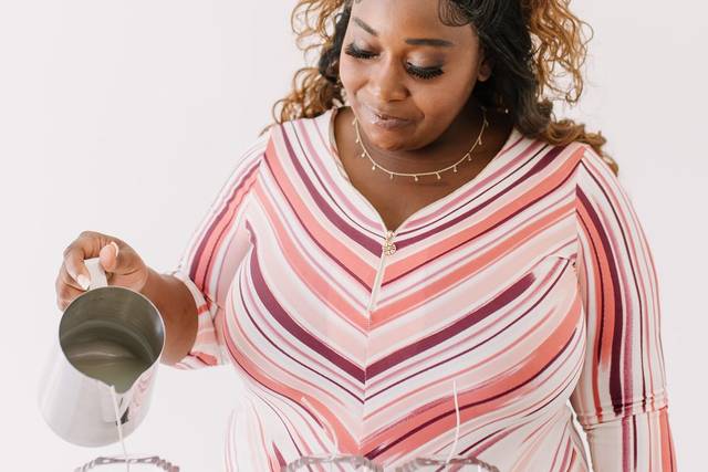 Hand poured by survivors