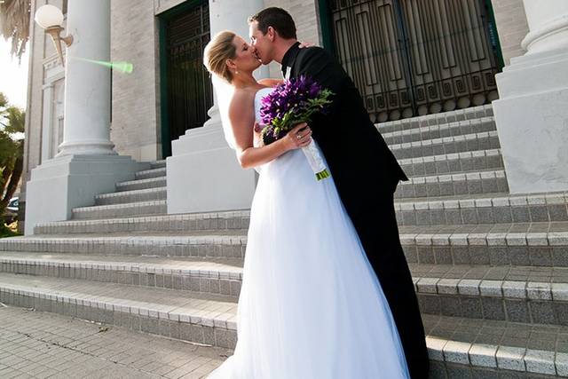 Bride and groom