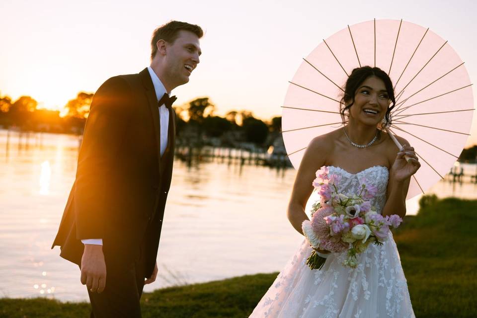 Sunset candid