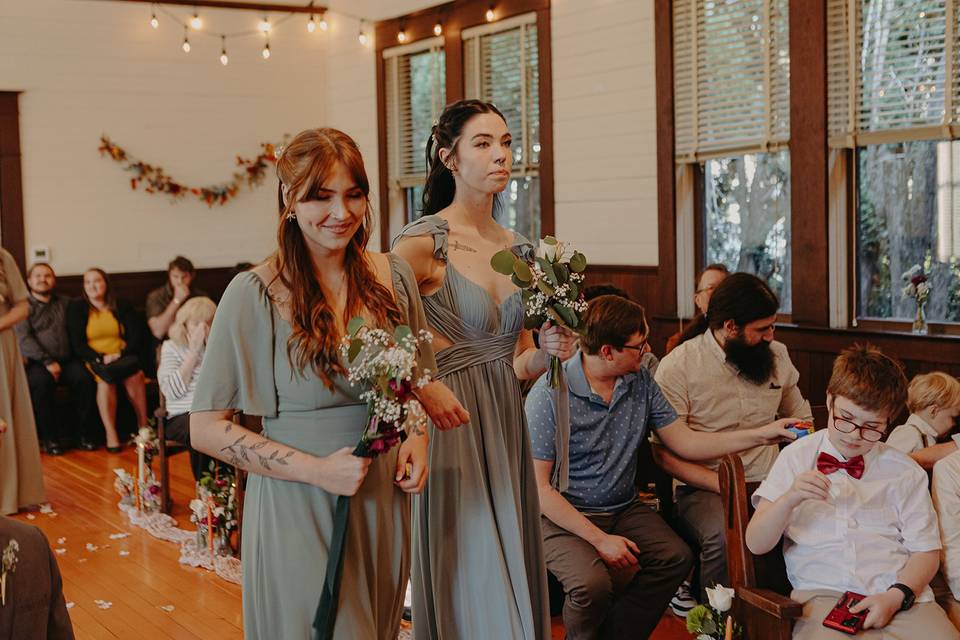 Ceremony at Hummingbird Hall