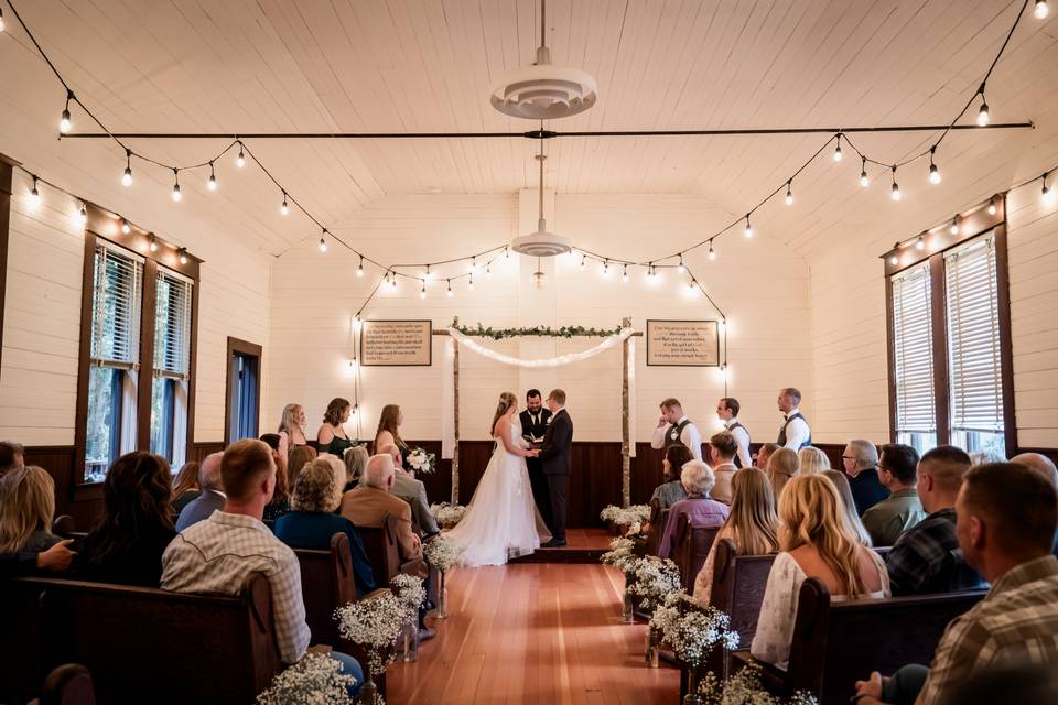 Wedding ceremony chapel