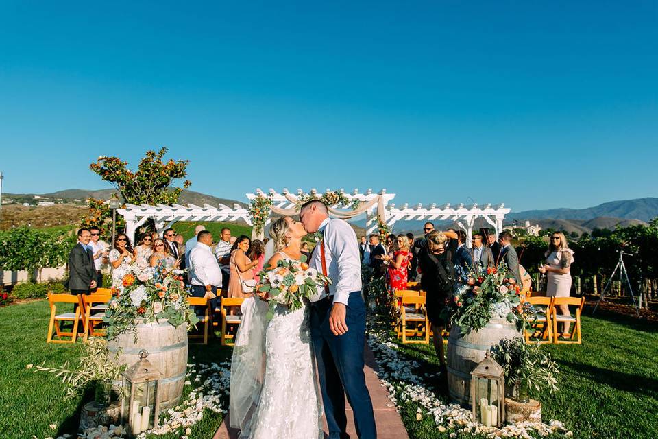 Exiting Ceremony Lawn