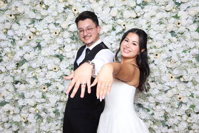 Showing off the rings