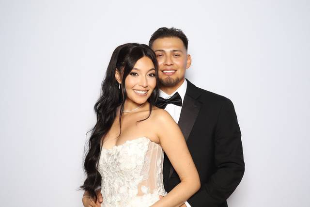 Bride and groom portrait