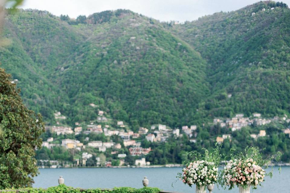 Villa pizzo lake como wedding